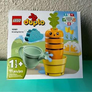 LEGO DUPLO My First Growing Carrot Stacking Toy 10981 NIB